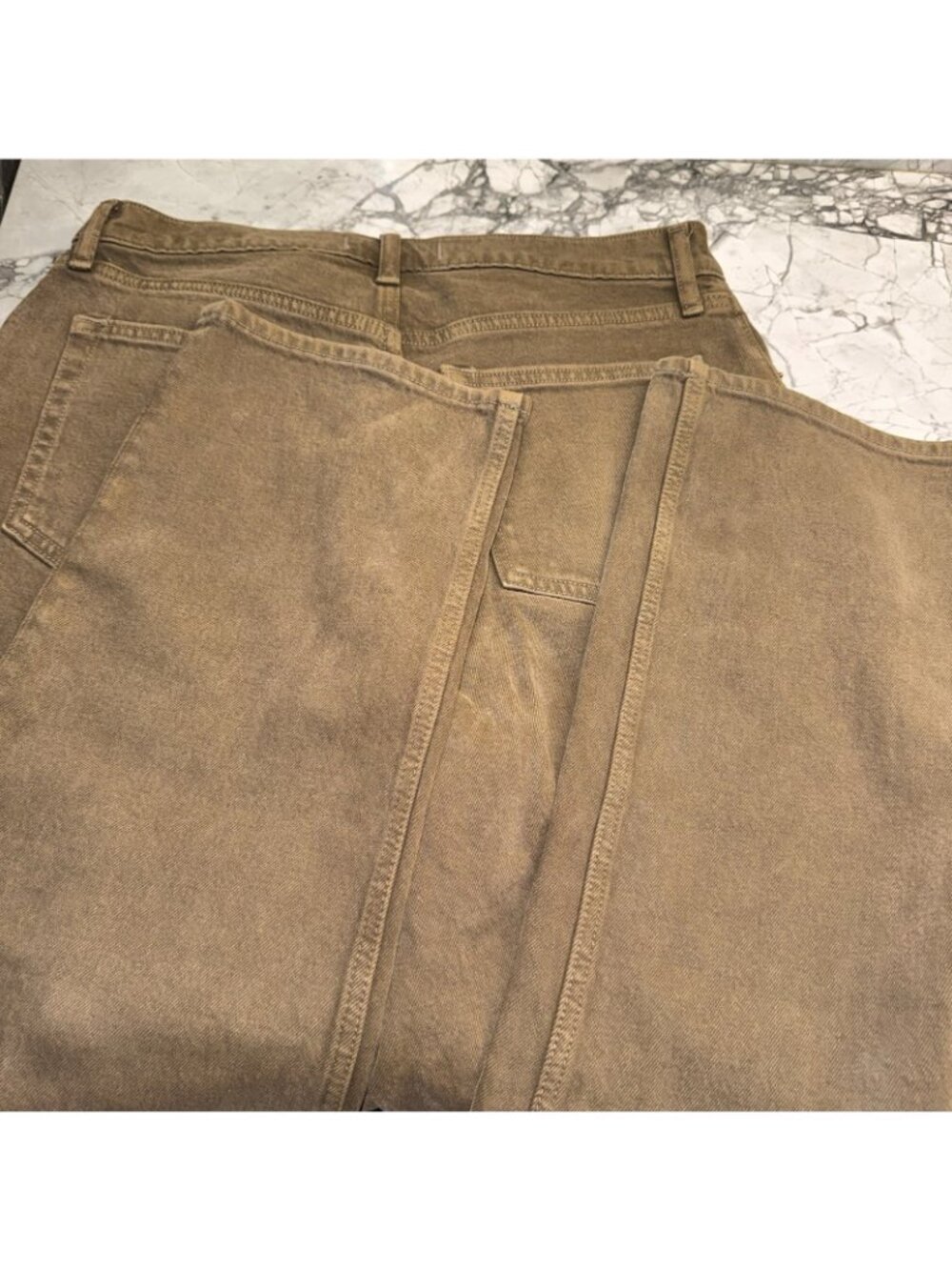 Abercrombie & Fitch The '90s Straight Ultra High Rise Women’s Jeans 31/12 Brown - Picture 4 of 4
